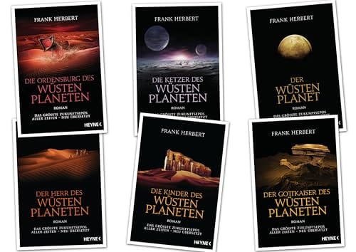 Frank Herbert: Die W&uuml;stenplanet-Serie / Dune-Zyklus - 6 B&auml;nde