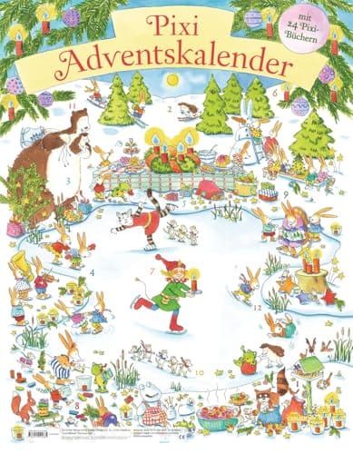 Pixi Adventskalender 2026: Mit 24 Pixi-B&uuml;chern